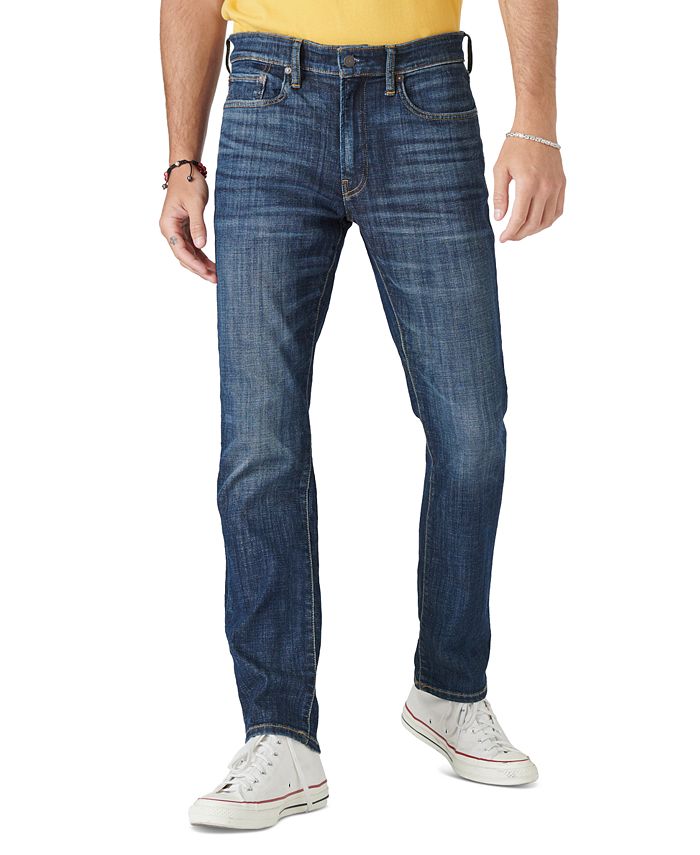 Lucky Brand Men's 410 Athletic Straight Stretch Jean - Macy's