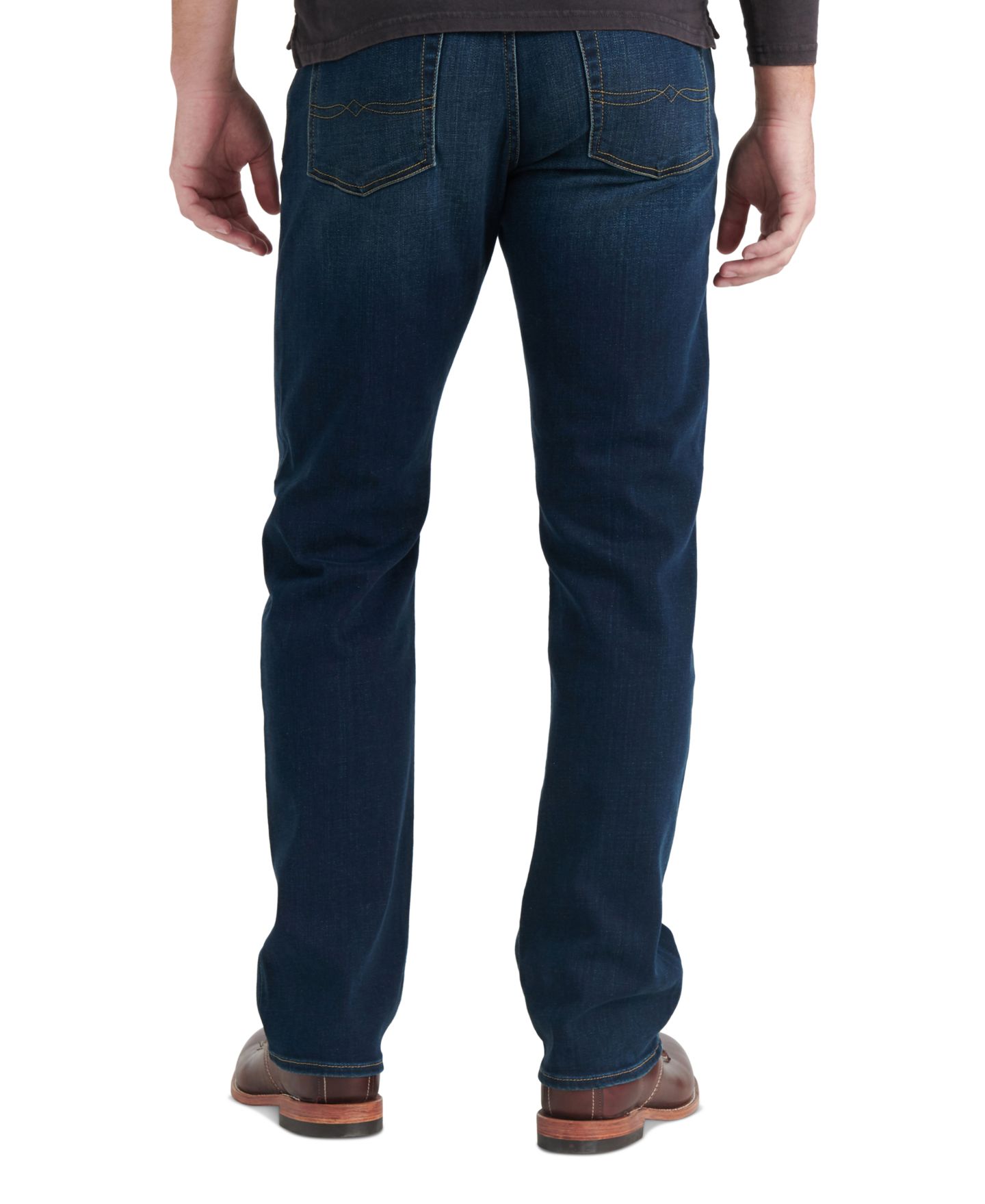 Мужские джинсы Lucky Brand 181 Relaxed Straight Fit Coolmax® Stretch, цвет: Balsam — фото 3