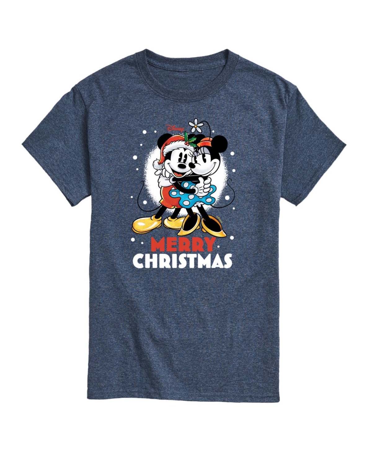 Shop Airwaves Men's Disney Holiday Short Sleeves T-shirt In Blue