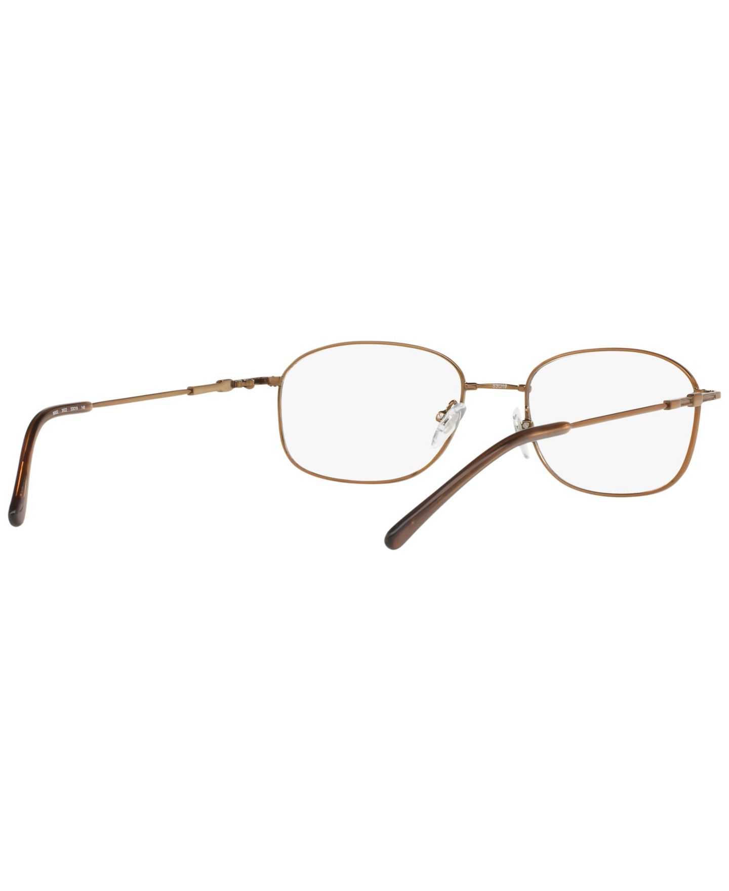 Мужские очки Sferoflex Man Oval Metal SF9002 Eyeglasses, цвет: Медный — фото 5