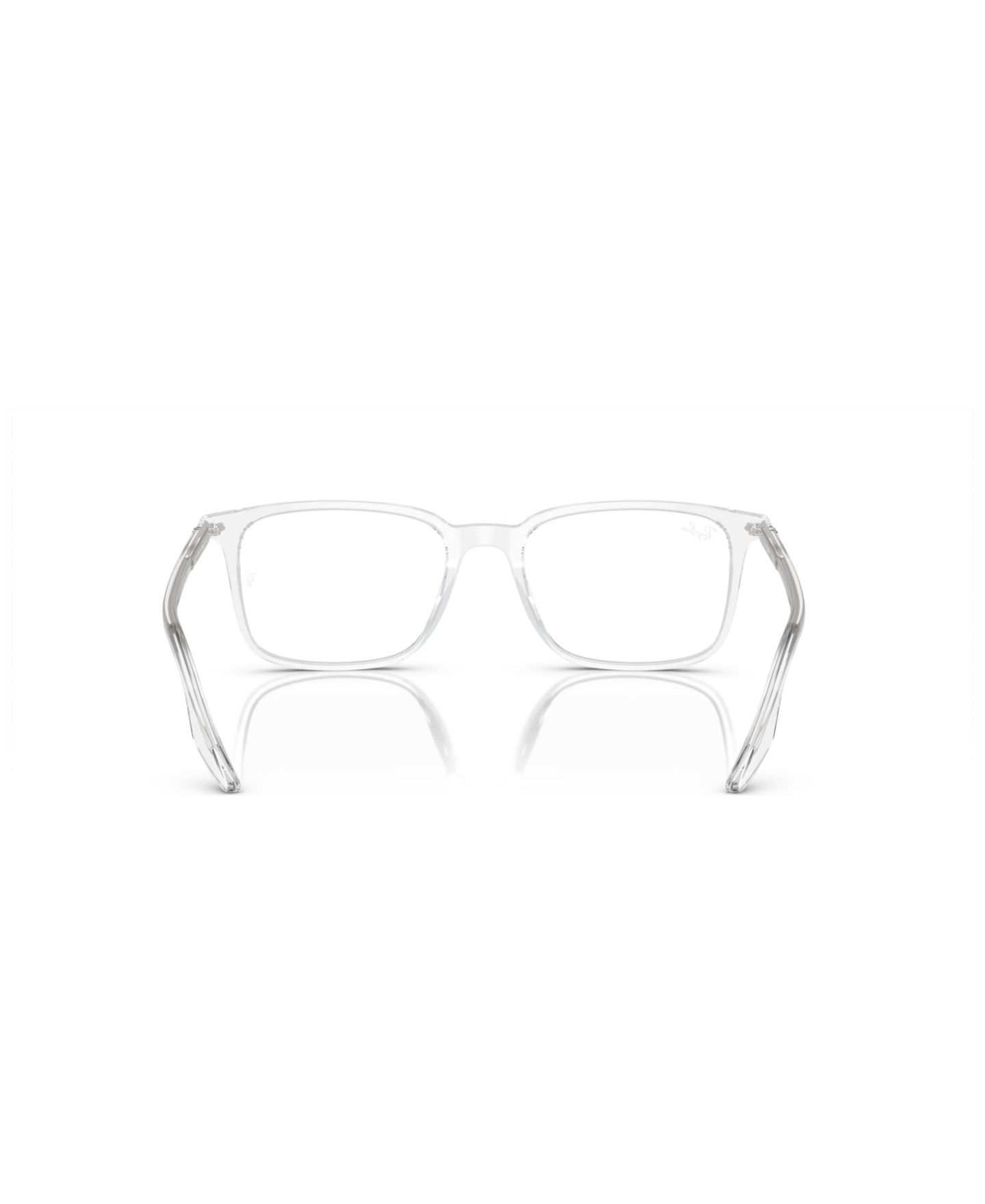 Очки Ray-Ban Unisex Rectangle Plastic RB5421 Optics Eyeglasses, цвет: Чёрный — фото 10