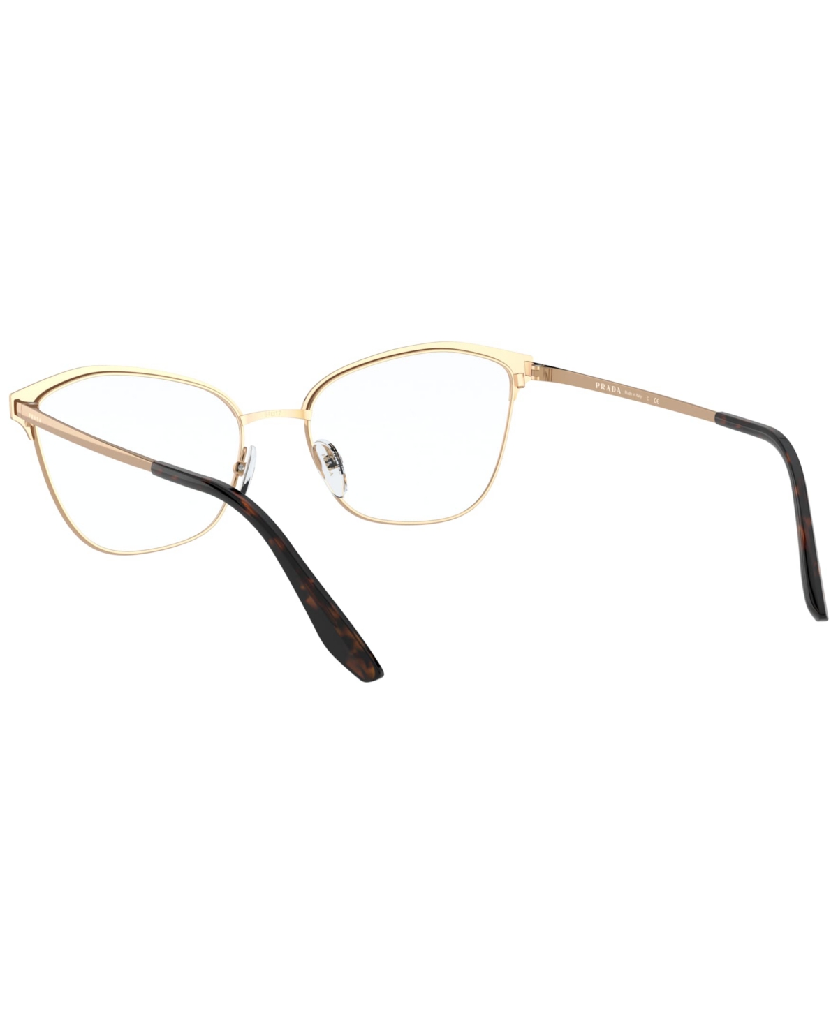 Prada Women's Eyeglasses, Pr 62XV - Pink Gold