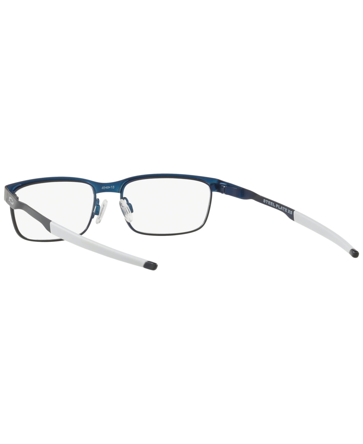 Oakley Jr Child Steel Plate Xs Youth Fit Eyeglasses, Oy3002 In Matte Midnight