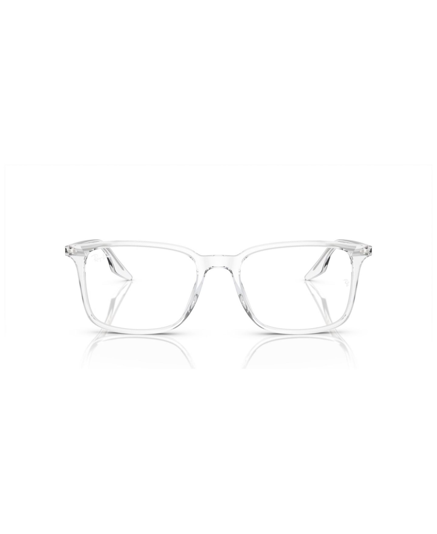 Очки Ray-Ban Unisex Rectangle Plastic RB5421 Optics Eyeglasses, цвет: Чёрный — фото 12