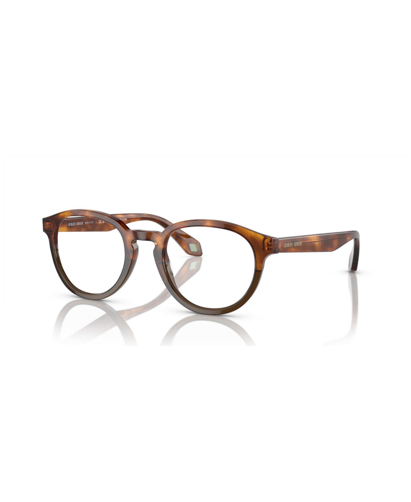 Мужские очки Giorgio Armani Man Panthos Plastic AR7248 Eyeglasses, цвет: Красный / Зелёный — фото 1