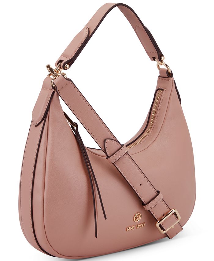 Nine West Women's Saoirse Hobo Shoulder Bag - Pebble Leather With Removable Strap - View #3
