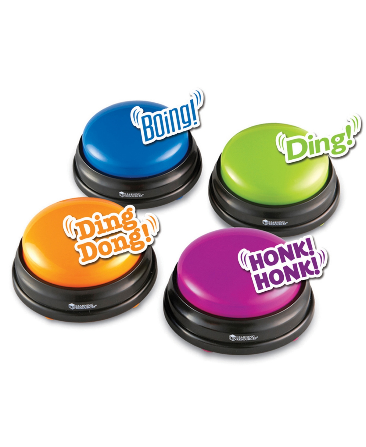 Learning Resources Answer Game Show Buzzers, Set Of 4 In Assorted