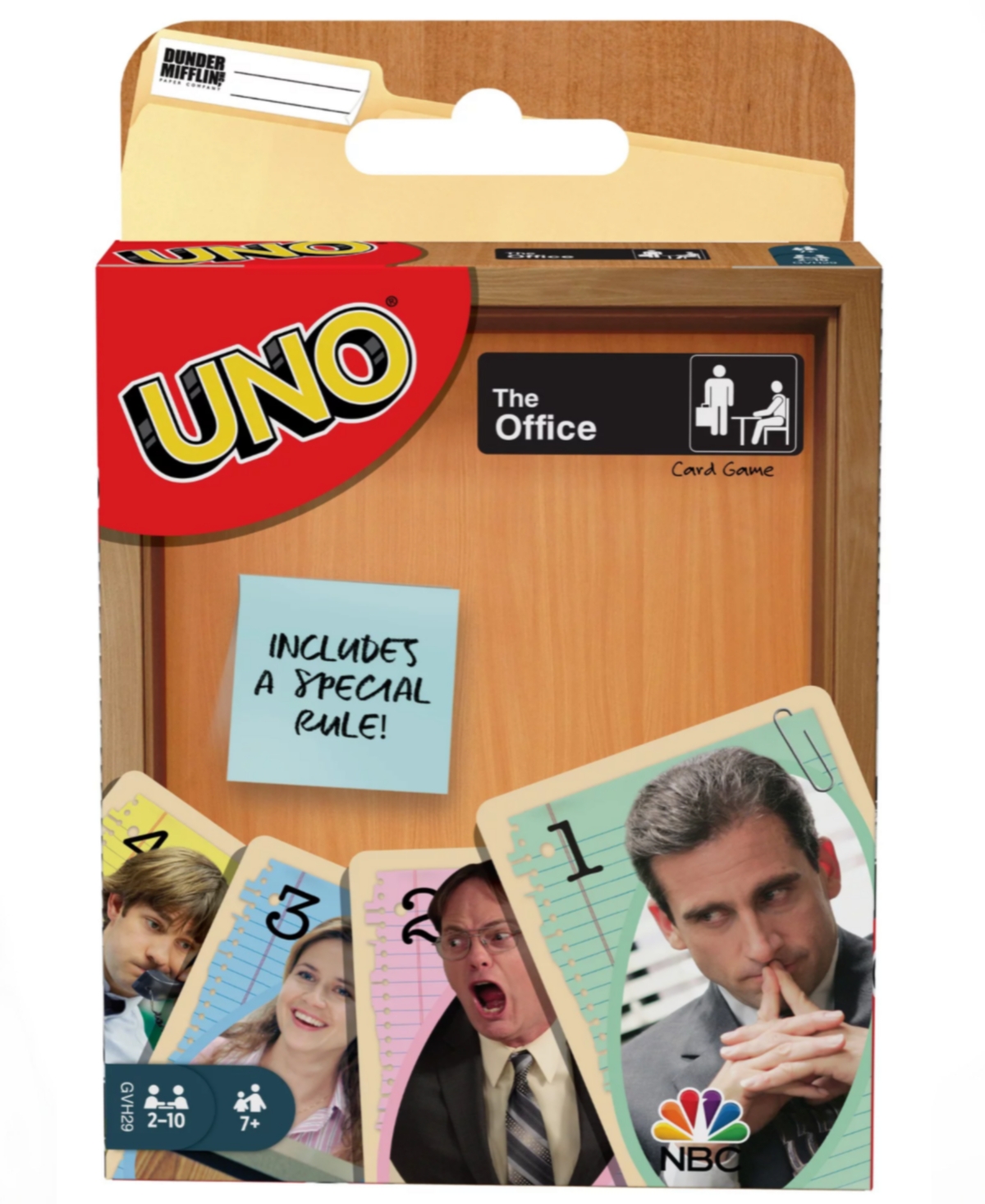 Mattel - The American Tv Show The Office Uno Card Family Game Night In Multi