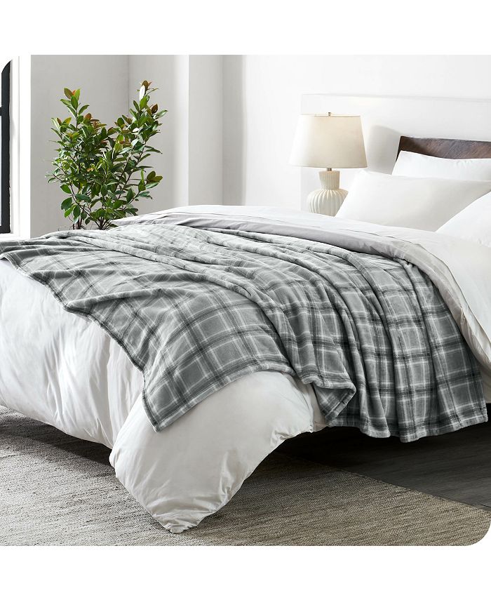 Bare home microplush fleece blanket outlet