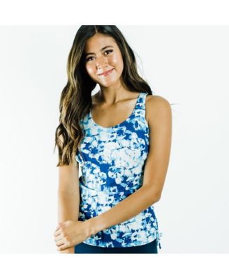 Women's Maya Tankini Swim Top With Removable Cups