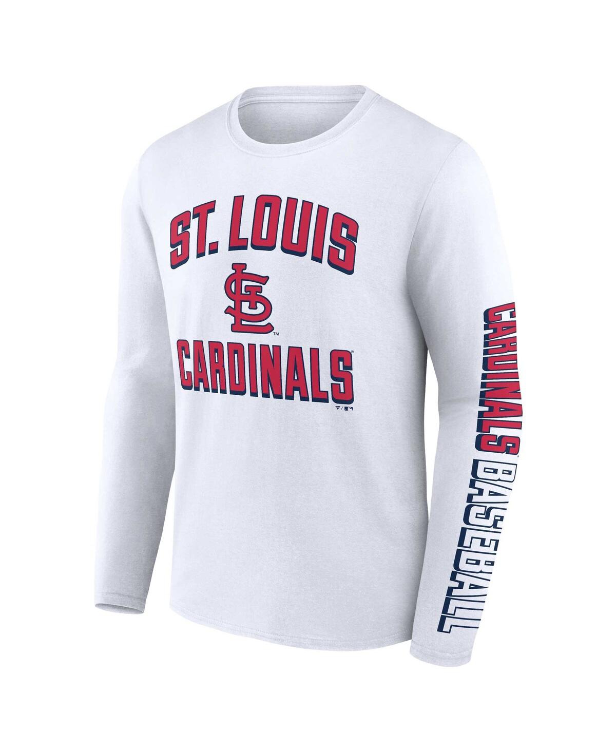 Men's Fanatics White St. Louis Cardinals Two-Pack Combo T-shirt Set - White