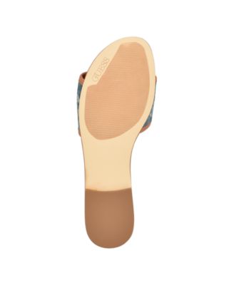 Women's Hammi One Band Logo and Hardware Flat Sandals