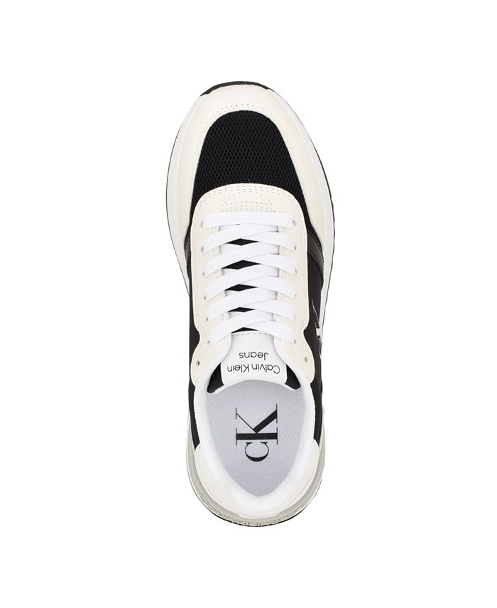 Calvin Klein Women's Piper Lace-Up Platform Casual Sneakers - Macy's