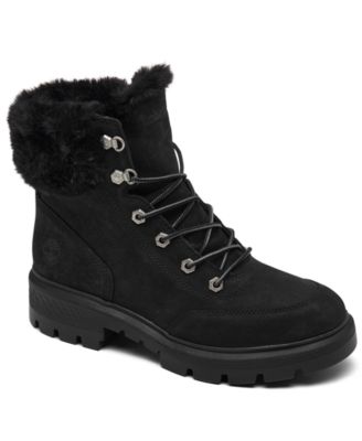 Timberland Women s Cortina Valley 6 Lace Up Water Resistant Boots from Finish Line Macy s