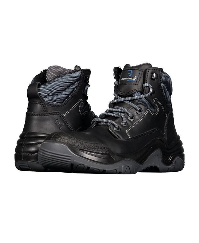 Macy's steel toe hot sale boots