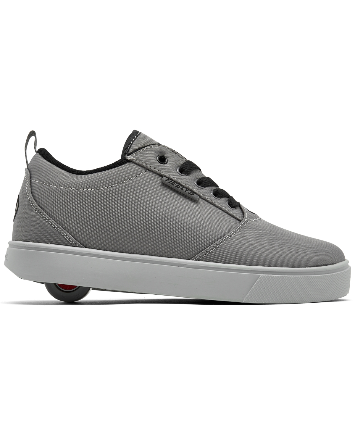 Shop Heelys Big Kids Pro 20 Wheeled Skate Casual Sneakers From Finish Line In Gray,black