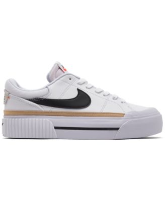 Women's Court Legacy Lift Platform Casual Sneakers from Finish Line