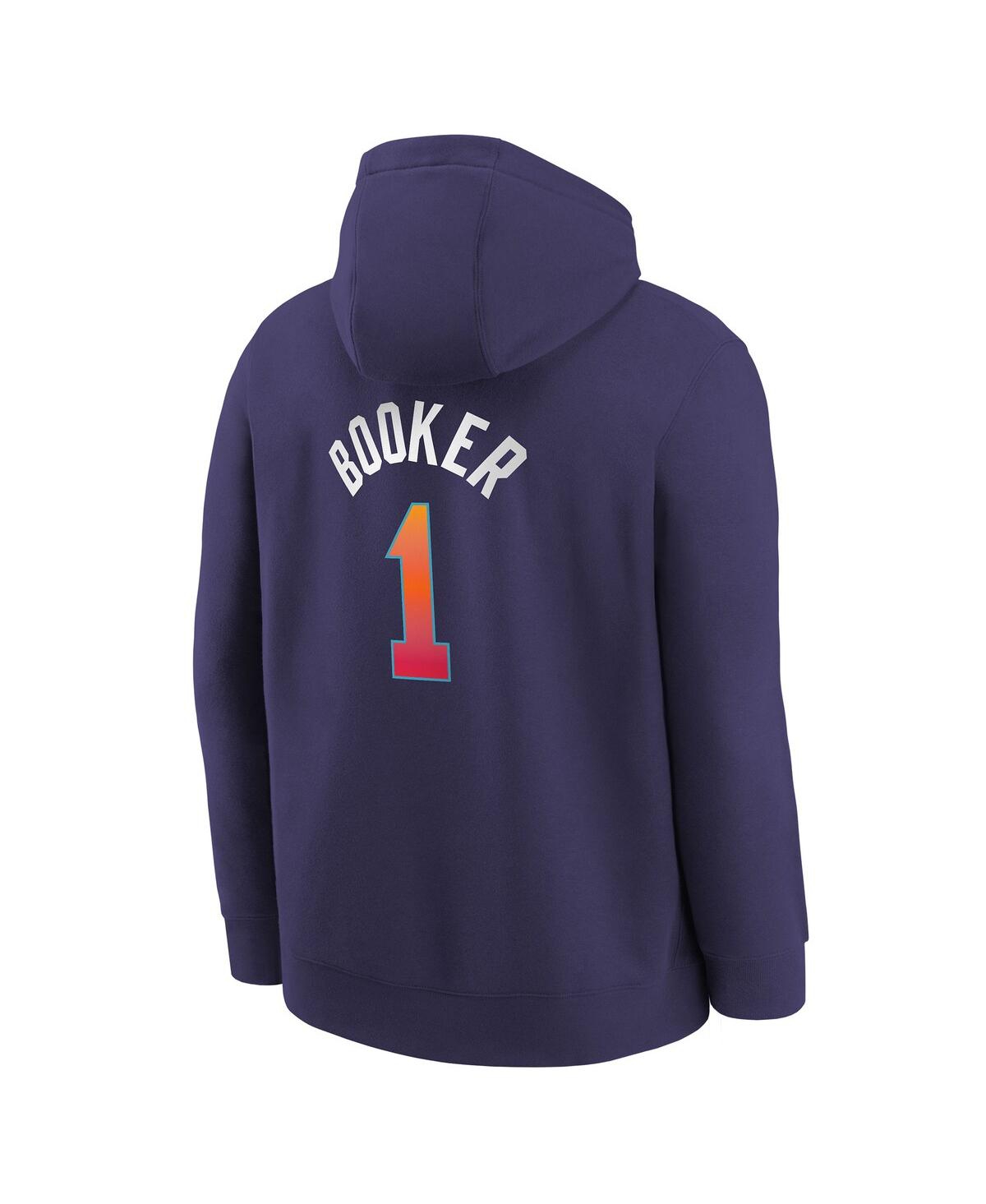 Shop Nike Big Boys  Devin Booker Purple Phoenix Suns 2023/24 City Edition Name And Number Pullover Hoodie