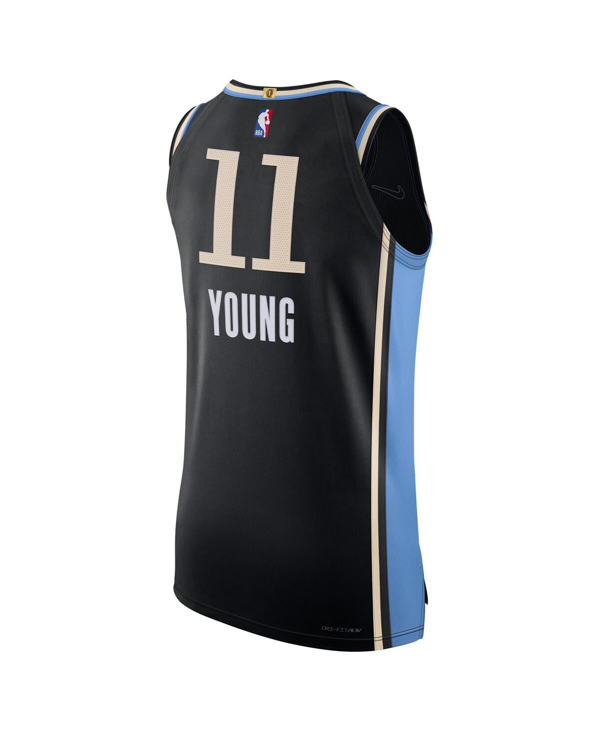 Men's Nike Trae YoungAtlanta Hawks 2023/24 Authentic Jersey - City Edition - Black