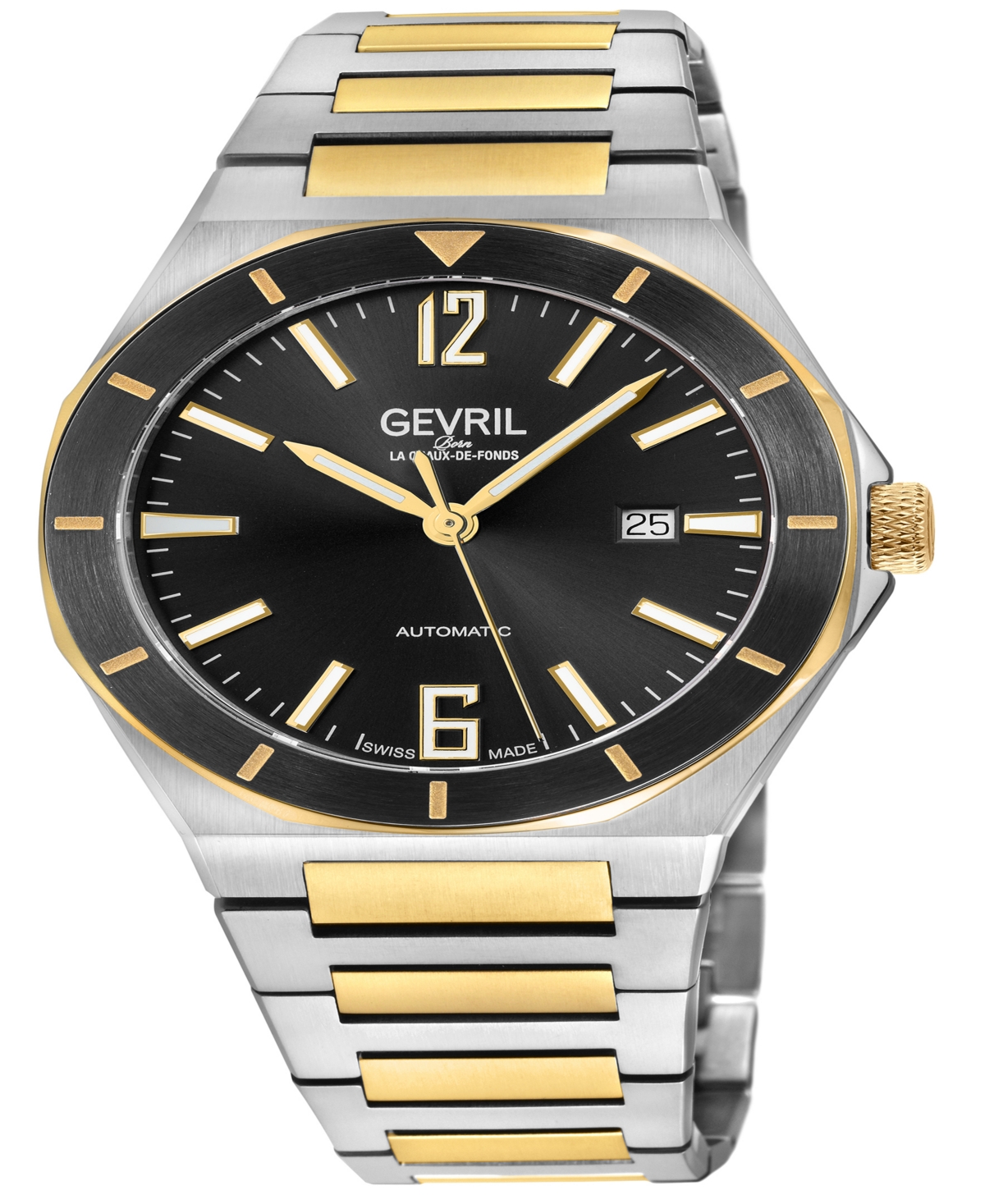 Men's High Line Two-Tone Stainless Steel Watch 43mm - Two-Tone