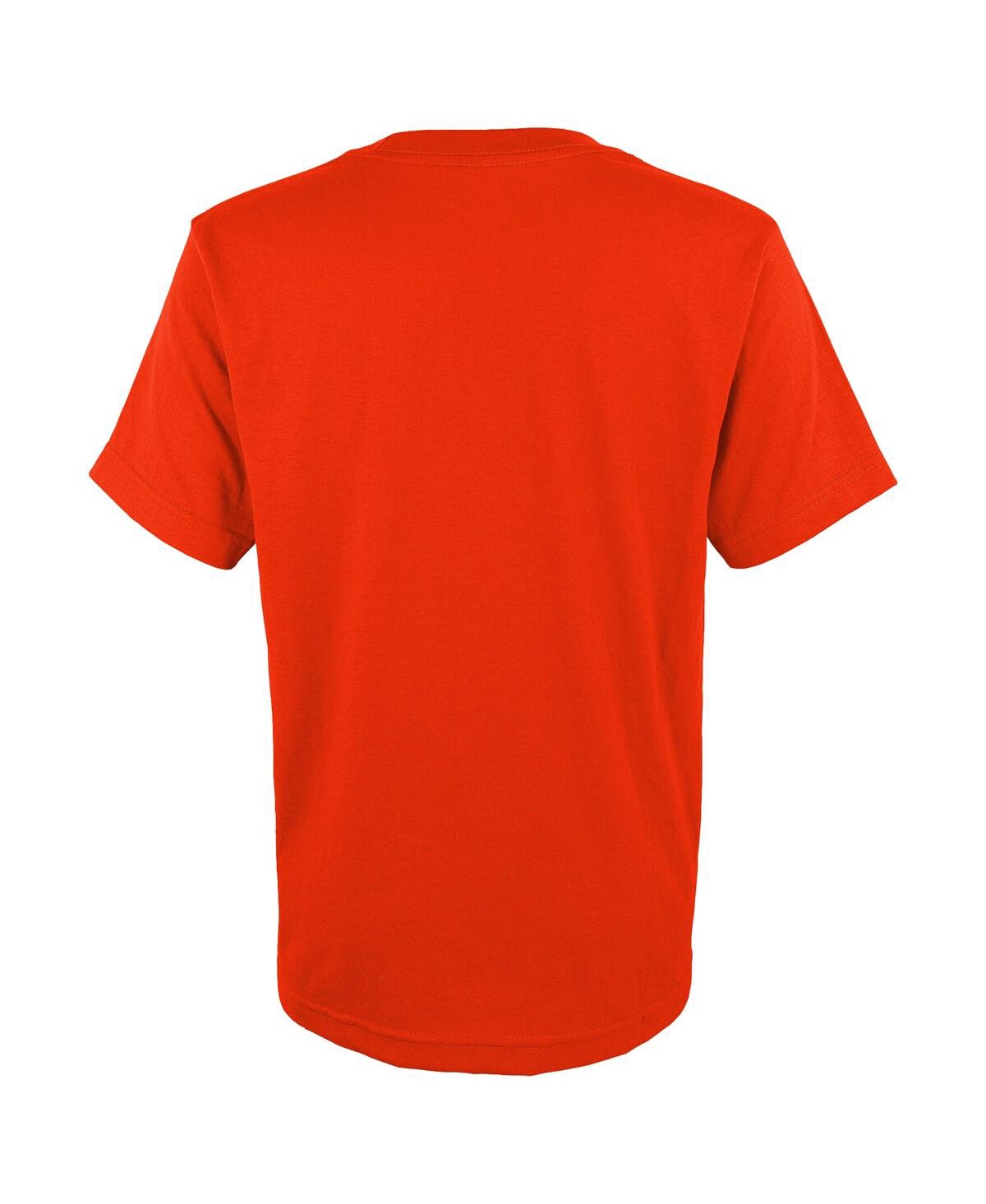 Big Boys FanaticsHouston Astros 2023 Postseason Locker Room T-shirt - Orange