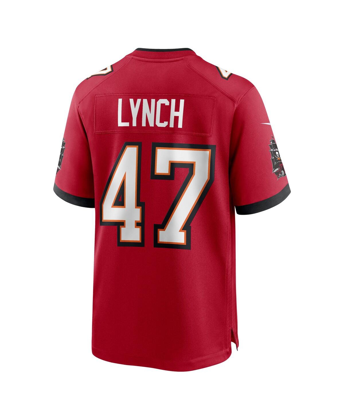 Men's Nike John LynchTampa Bay Buccaneers Retired Player Game Jersey - Red