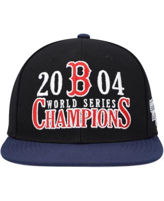 Men's Black Boston Red Sox World Series Champs Snapback Hat