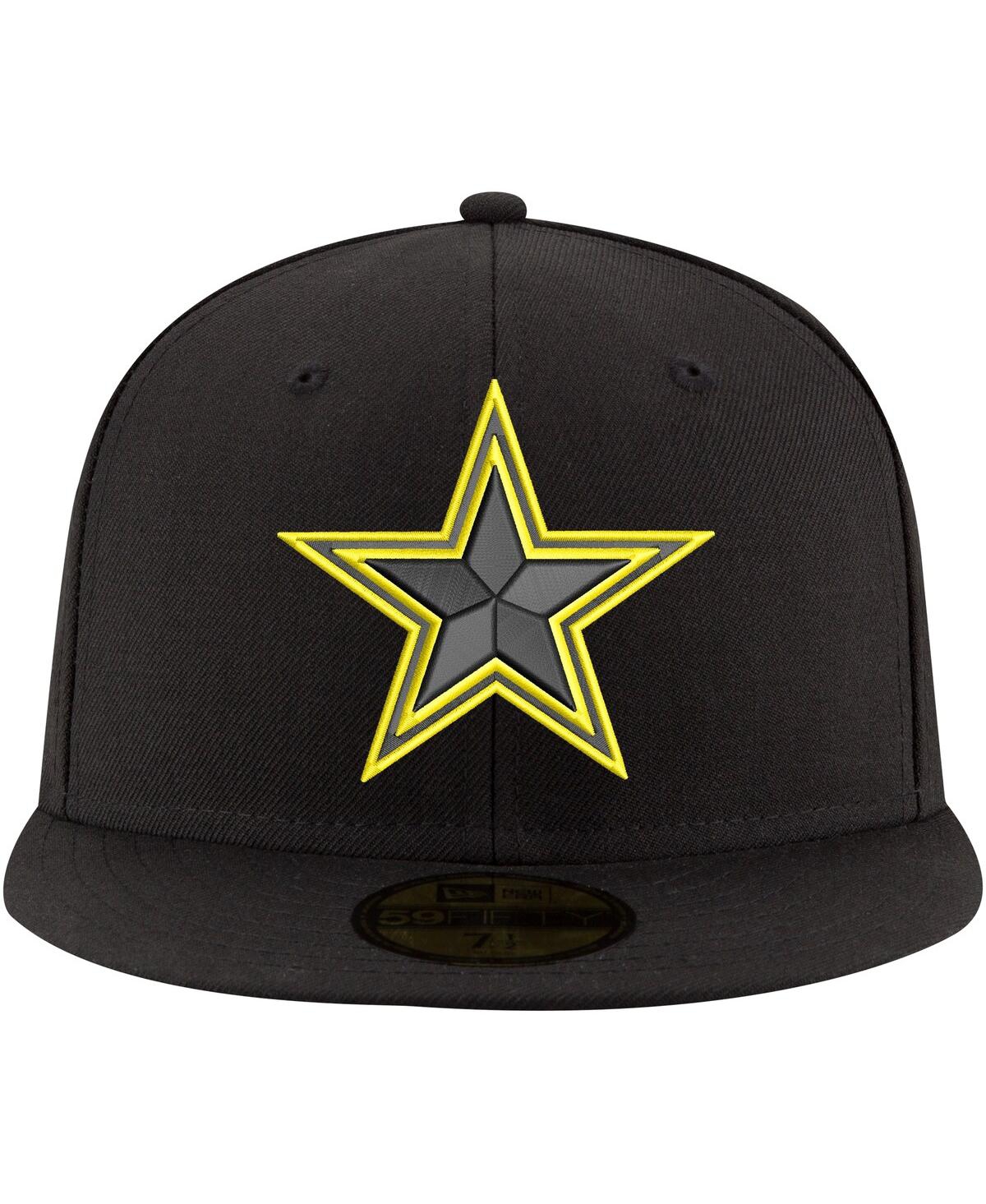 Men's New EraDallas Cowboys Volt 59FIFTY Fitted Hat - Black