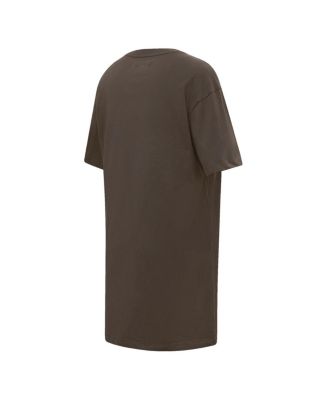 Women's Brown New York Yankees Neutral T-shirt Dress