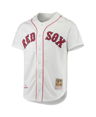 Men's Nomar Garciaparra White Boston Red Sox 1997 Cooperstown Collection Authentic Jersey