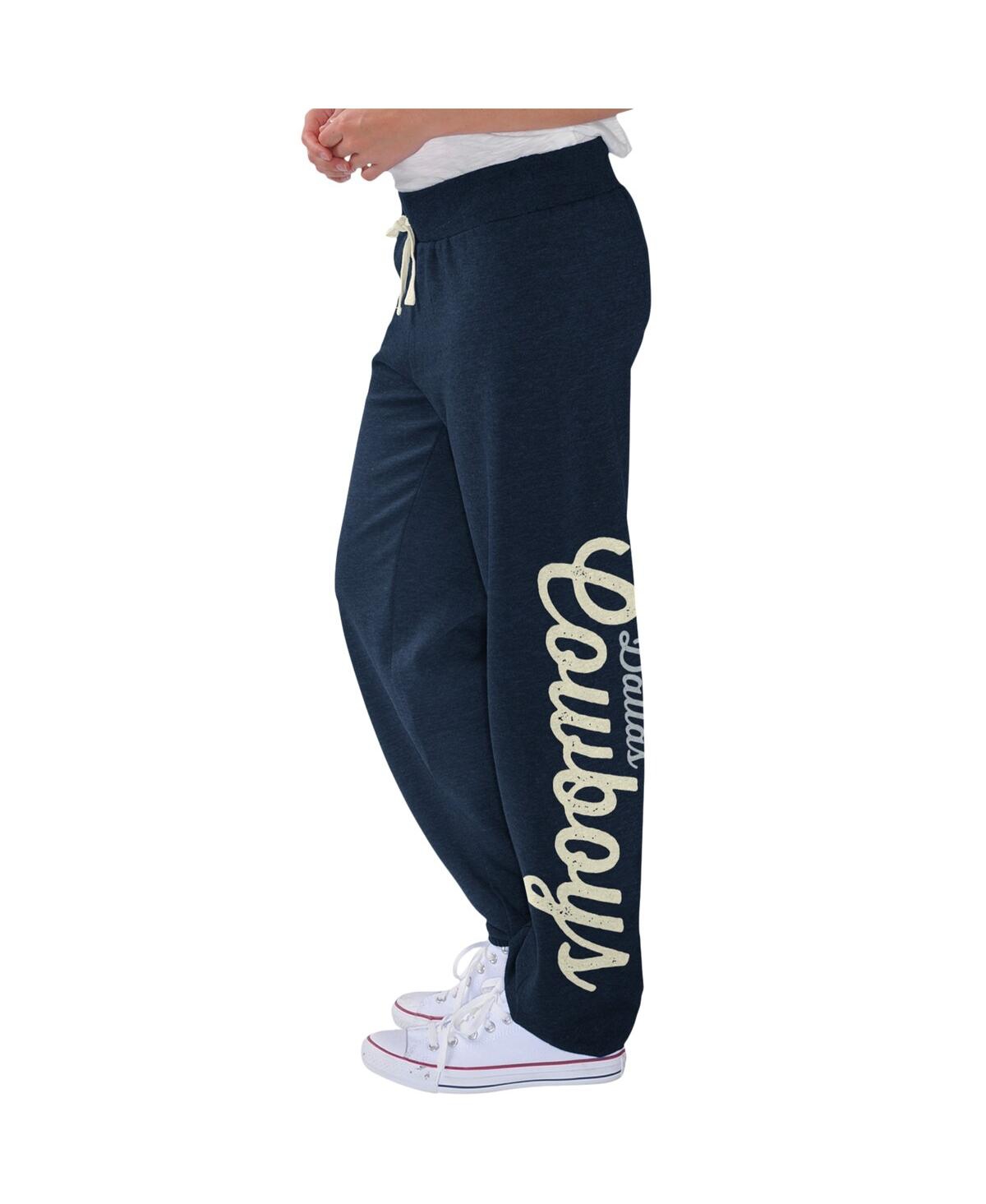 Women's G-iii 4Her by Carl BanksDistressed Dallas Cowboys Scrimmage Pants - Navy