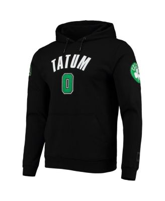 Men's Jayson Tatum Black Boston Celtics Player Pullover Hoodie
