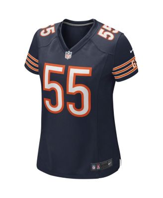 Women's Lance Briggs Navy Chicago Bears Game Retired Player Jersey