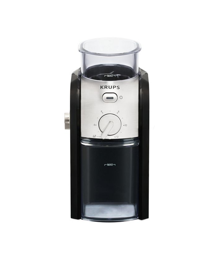 Krups Precision Plastic and Stainless Steel Flat Burr Grinder Review 