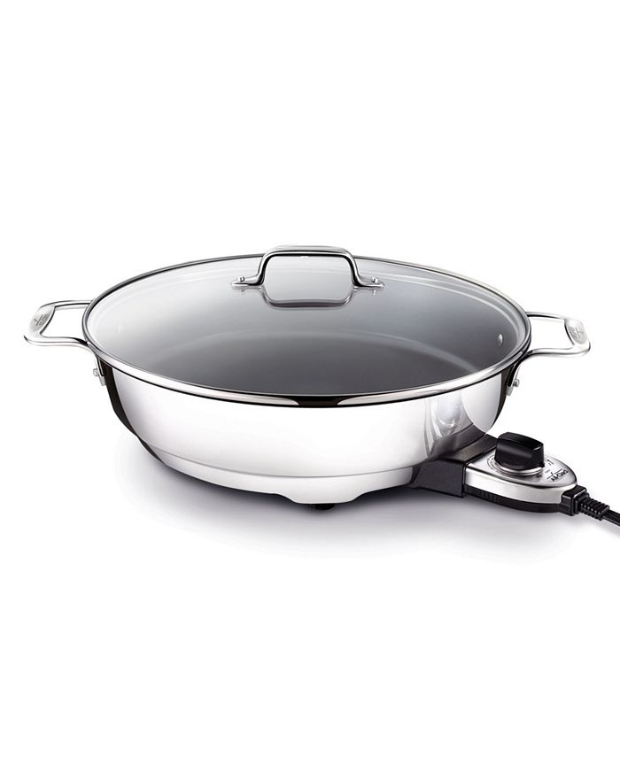 Valu Mart Electric Skillet with Glass Lid, 6 in / 1 ct - Food 4 Less