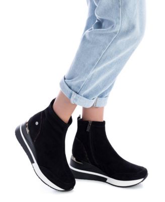 Women's Wedge Ankle Booties By XTI