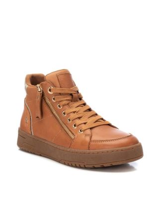 Carmela Collection Women's Leather High Top Sneakers By XTI