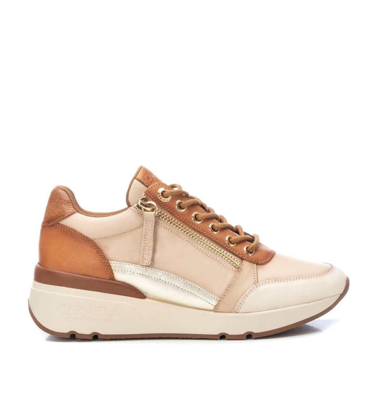 Carmela Women's Leather Sneakers By Xti