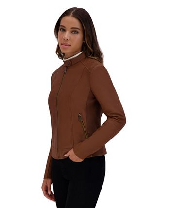 Andrew marc hotsell leather jacket womens