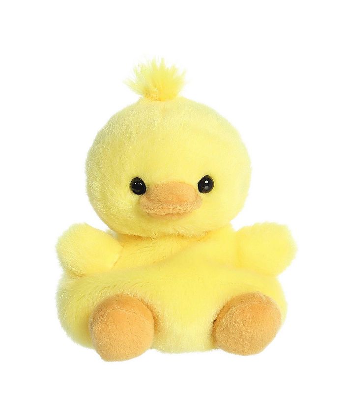 Aurora Mini Darling Duck Palm Pals Adorable Plush Toy Yellow 5" - Macy's