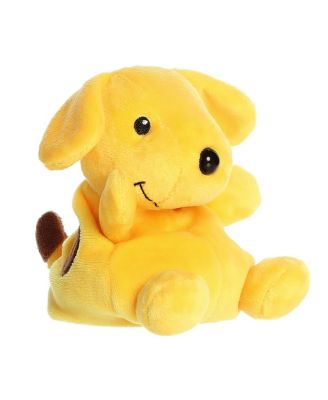 Mini Palm Pals Spot Playful Plush Toy Yellow 5"
