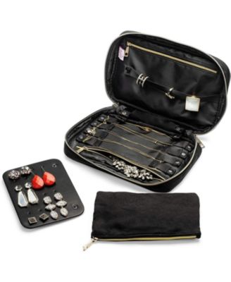 Quilted Travel Jewelry Organizer Set