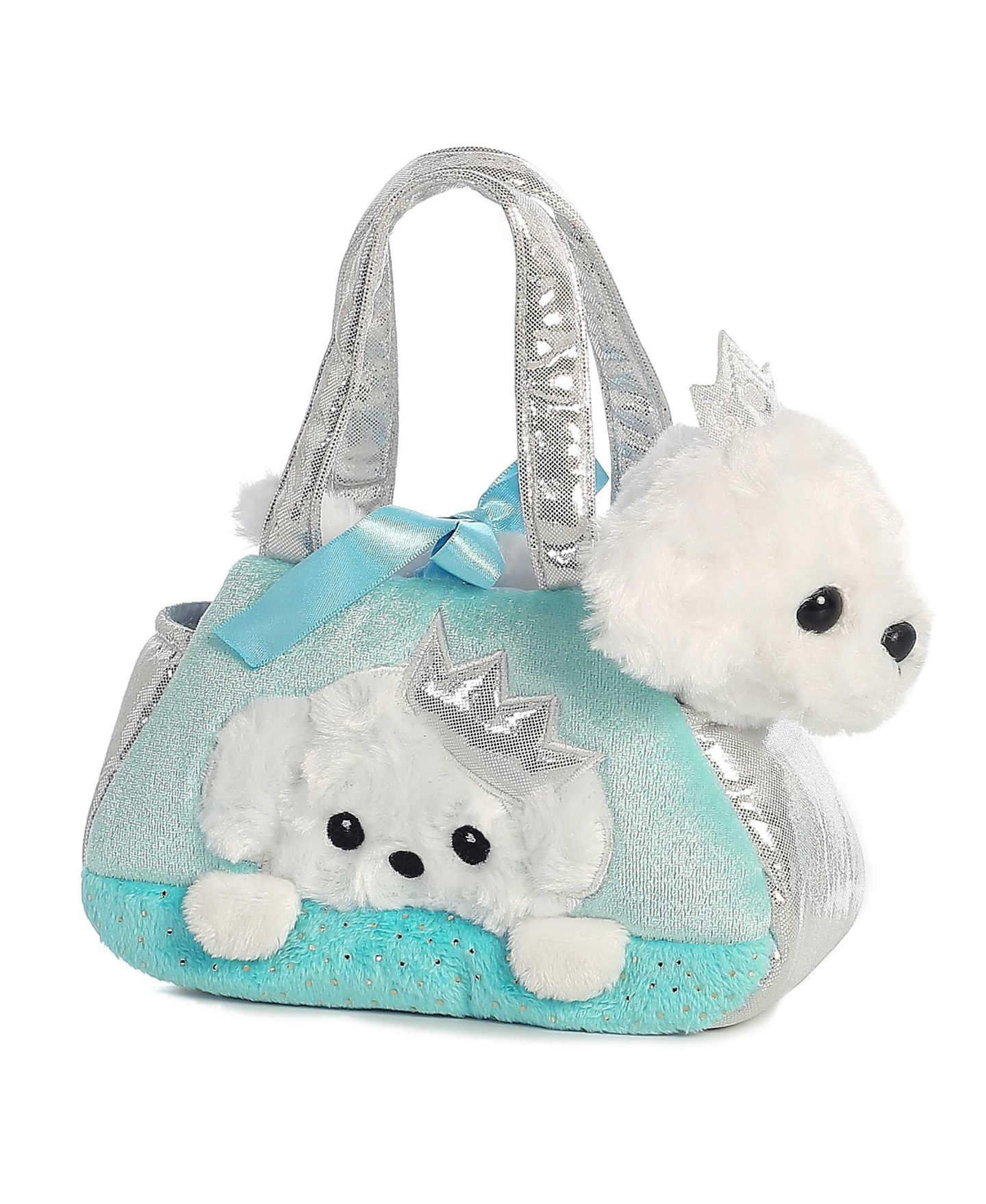 Детские мягкие игрушки Aurora Peek-a-Boo Princess Puppy 7" Plush, 2-Piece — фото 2