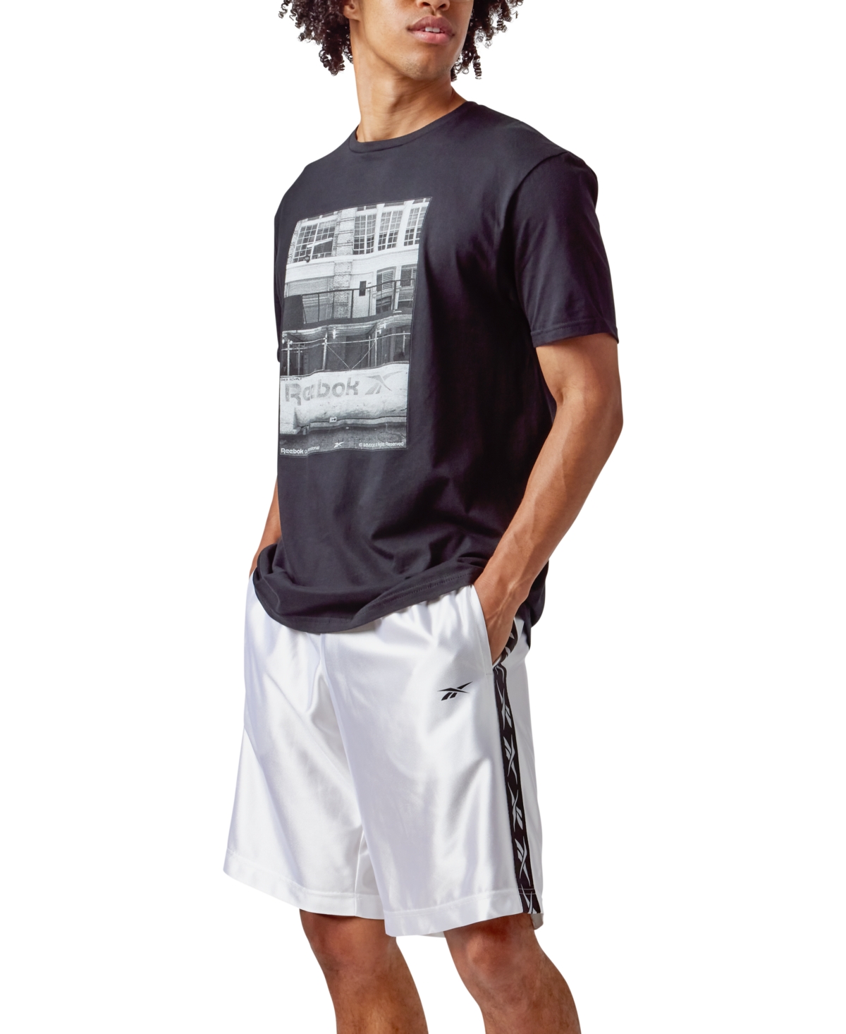 Reebok Men's Basketball Dazzle Taped Shorts