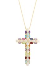 Pink Stones Necklaces Pearl Diamond Gold Layered More Macy s