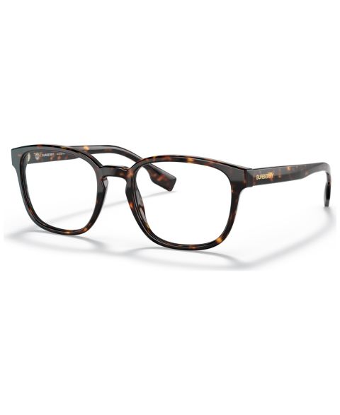 Мужские очки Burberry Man Square Plastic BE2344 Edison Eyeglasses, цвет: Тёмный гавана