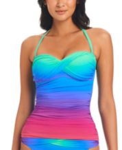 Macy's bandeau top swimsuits