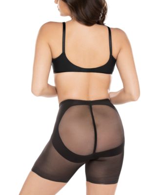 Women's Sexy Sheer Extra Firm Rear Lift Boy Short 2776