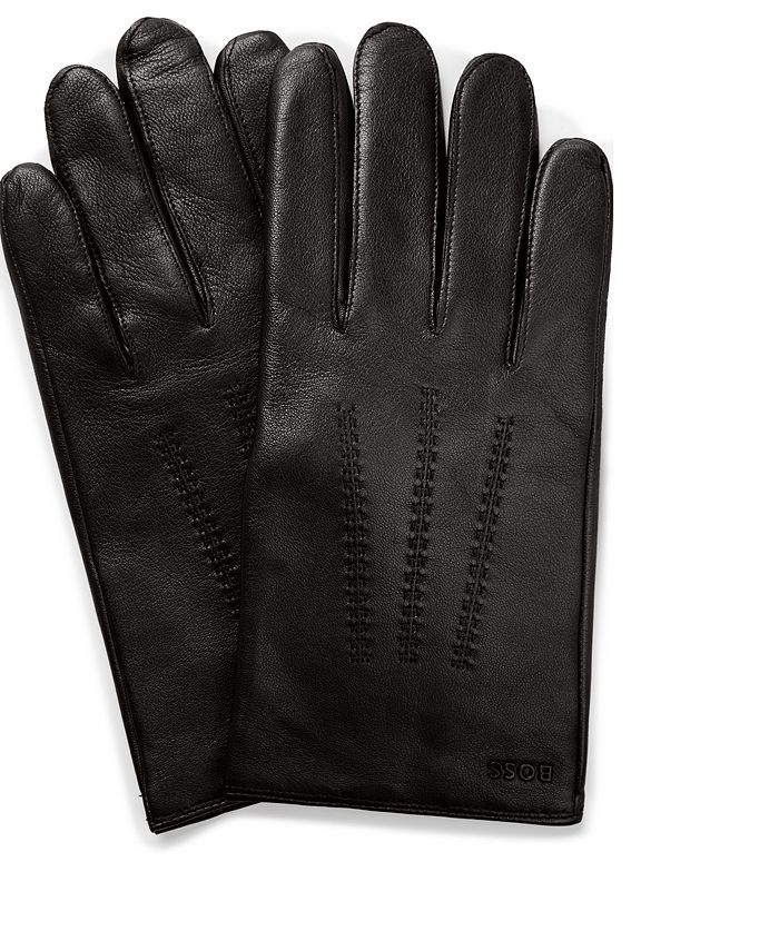 Hugo Boss Men's Leather Gloves Macy's