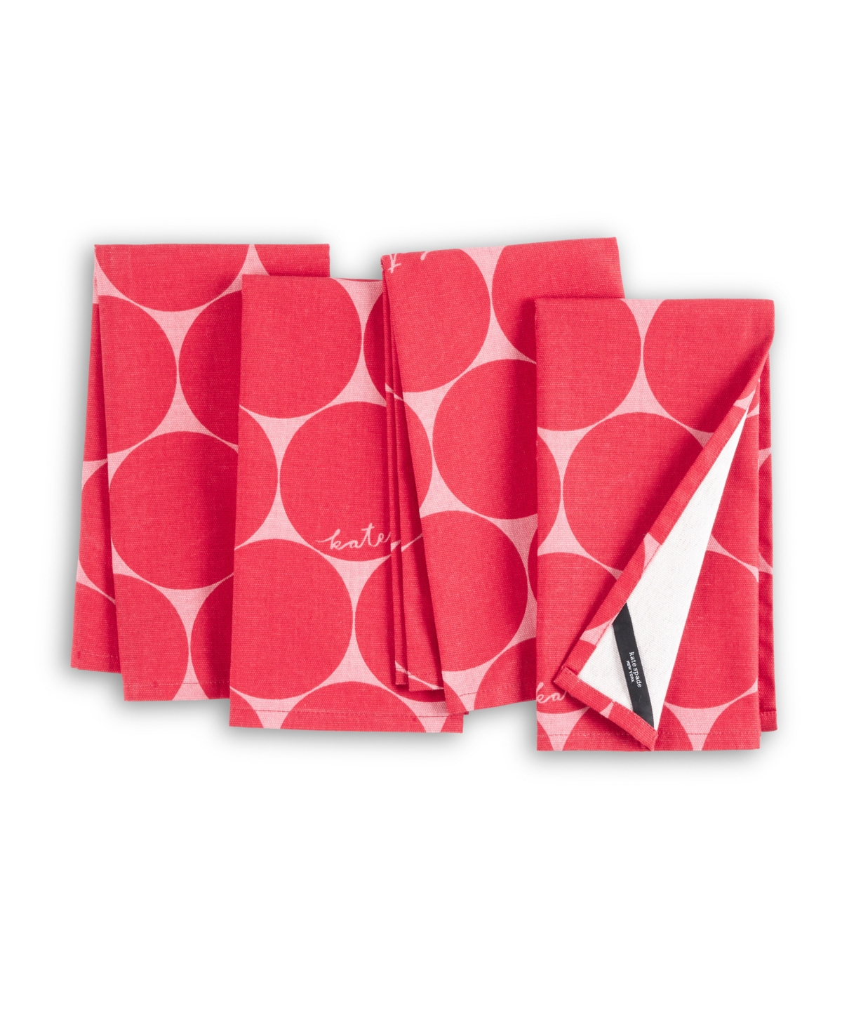 kate spade new york Joy Dot Cloth Napkins 4 Pack Set, x